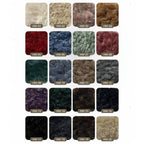 White Sherpa kids' stool with soft cushion and pony design, a creative single sofa for children