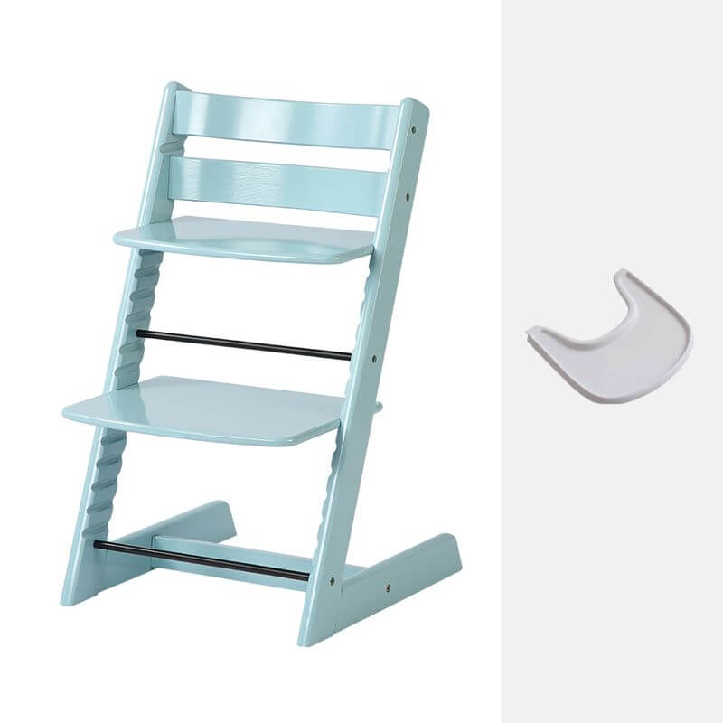 Wooden Beech Dining Chair Set - Natural Finish, Solid Design