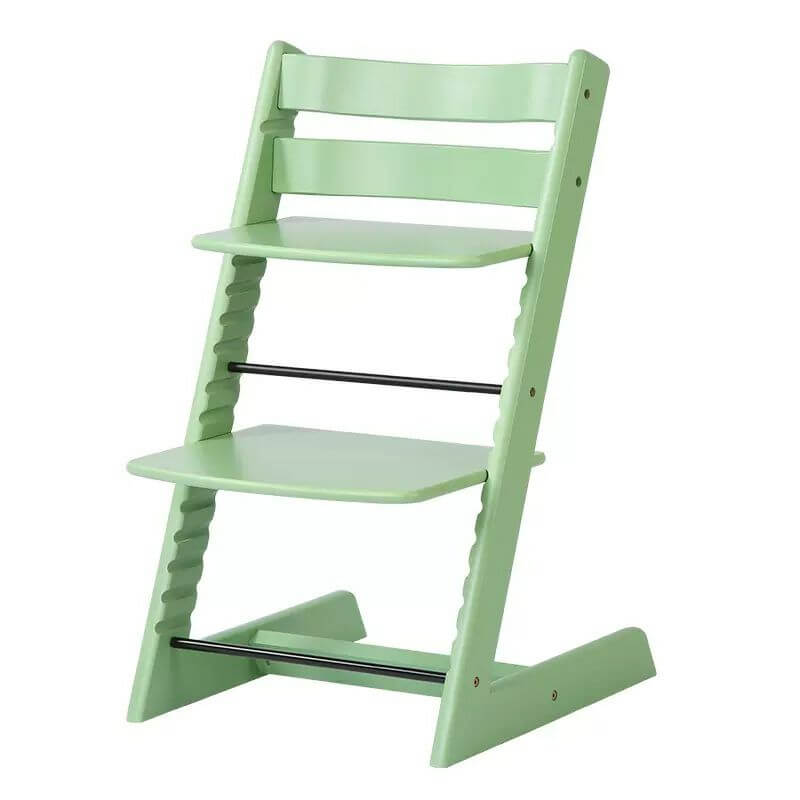 Wooden Beech Dining Chair Set - Natural Finish, Solid Design