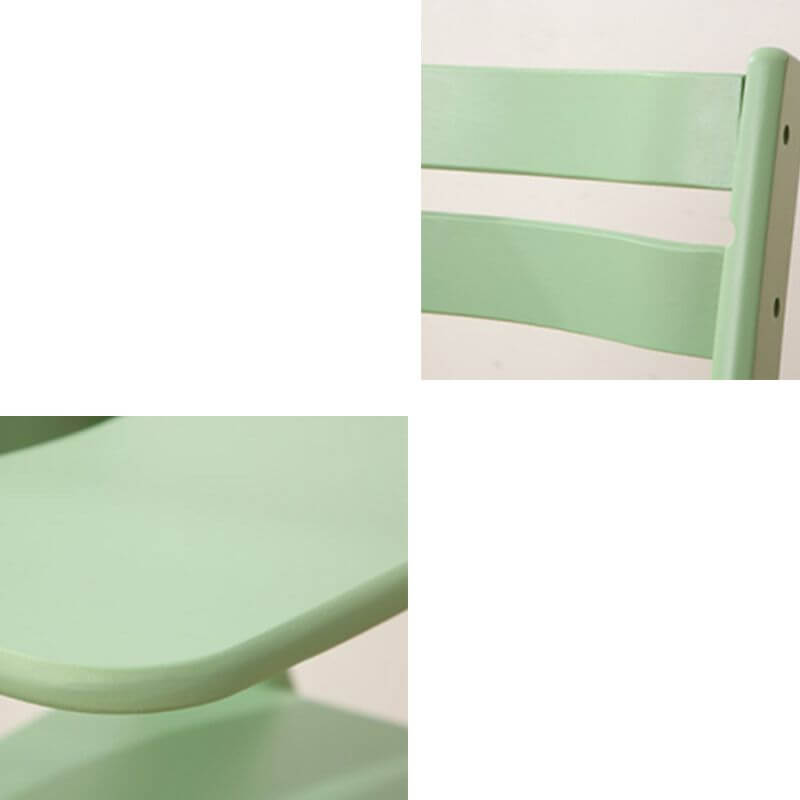 Wooden Beech Dining Chair Set - Natural Finish, Solid Design