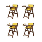 Wooden Kids Activity Chair With Arms - Brown/Pink