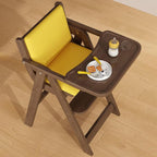 Wooden Kids Activity Chair With Arms - Brown/Pink