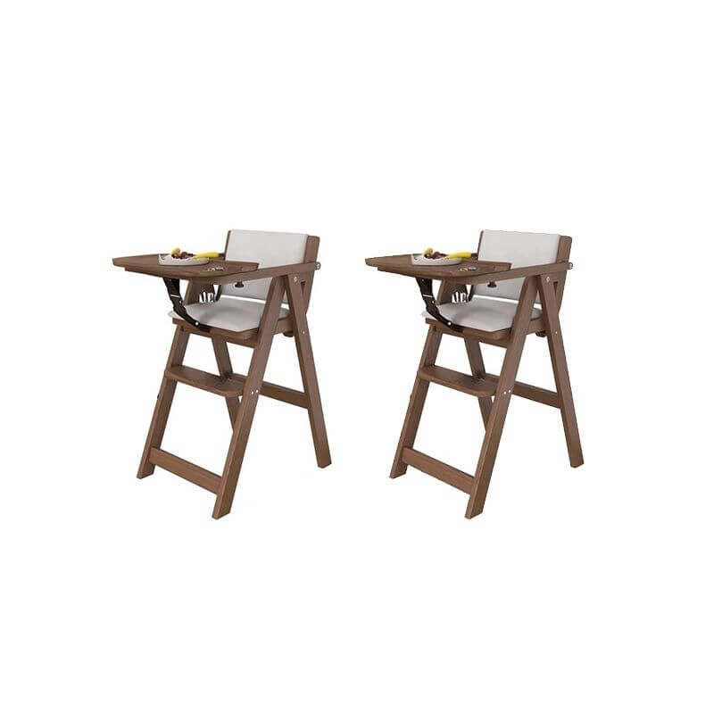 Wooden Kids Activity Chair With Arms - Brown/Pink