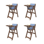 Wooden Kids Activity Chair With Arms - Brown/Pink