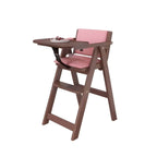 Wooden Kids Activity Chair With Arms - Brown/Pink