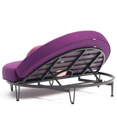 Convertible Patio Daybed with Bluetooth Speaker and LED for Outdoor Leisure