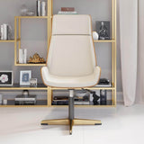 Leather Modern Home Office Chair Upholstered High Back Executive Chair Creative Chair
