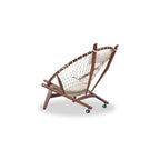 Deloris papasan chair with a 44.5 inch width for comfortable seating