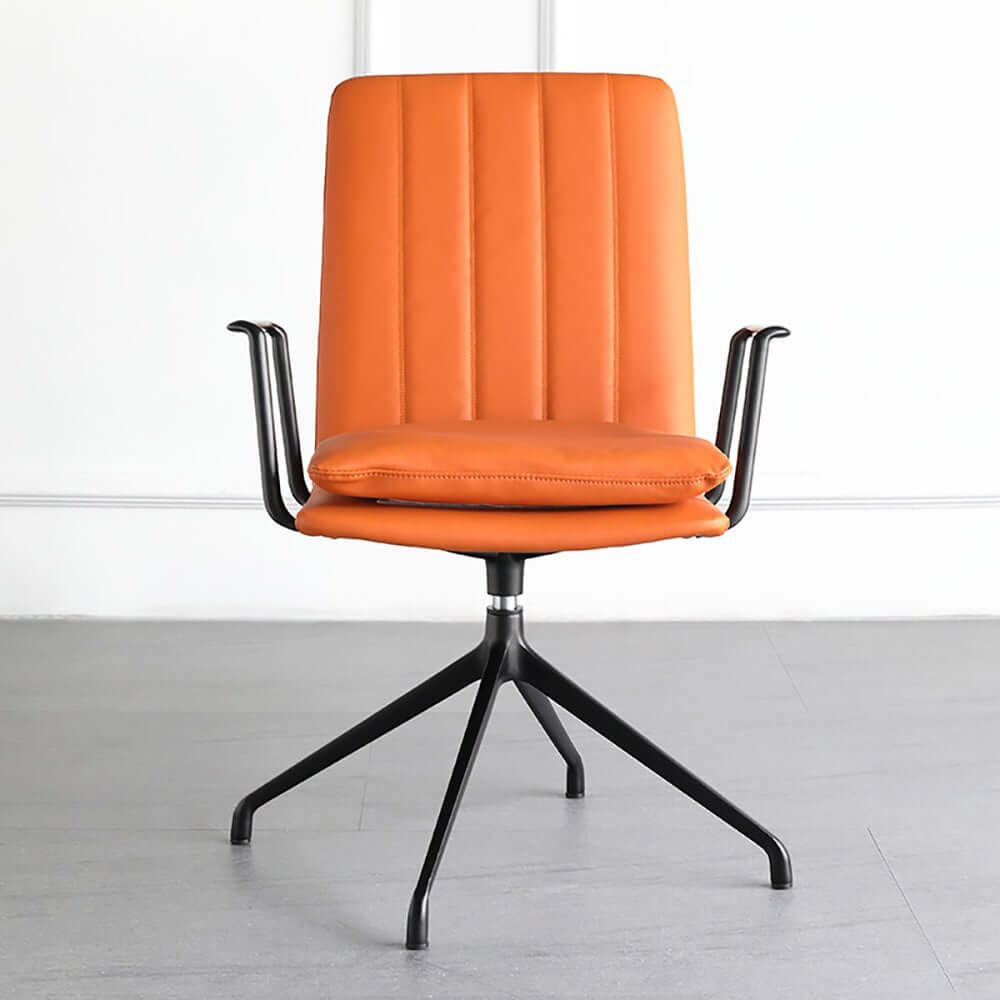Orange Modern Creative Office Chair Home Study Desk Chair Backrest Armchair Secondary image