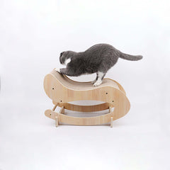 Sturdy and stable rocking chair with 21.3 inch length for your cat's relaxation