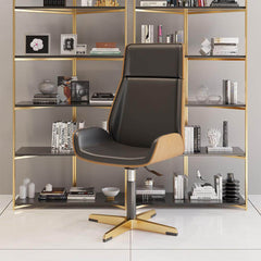 Ergonomic high back chair for modern home office