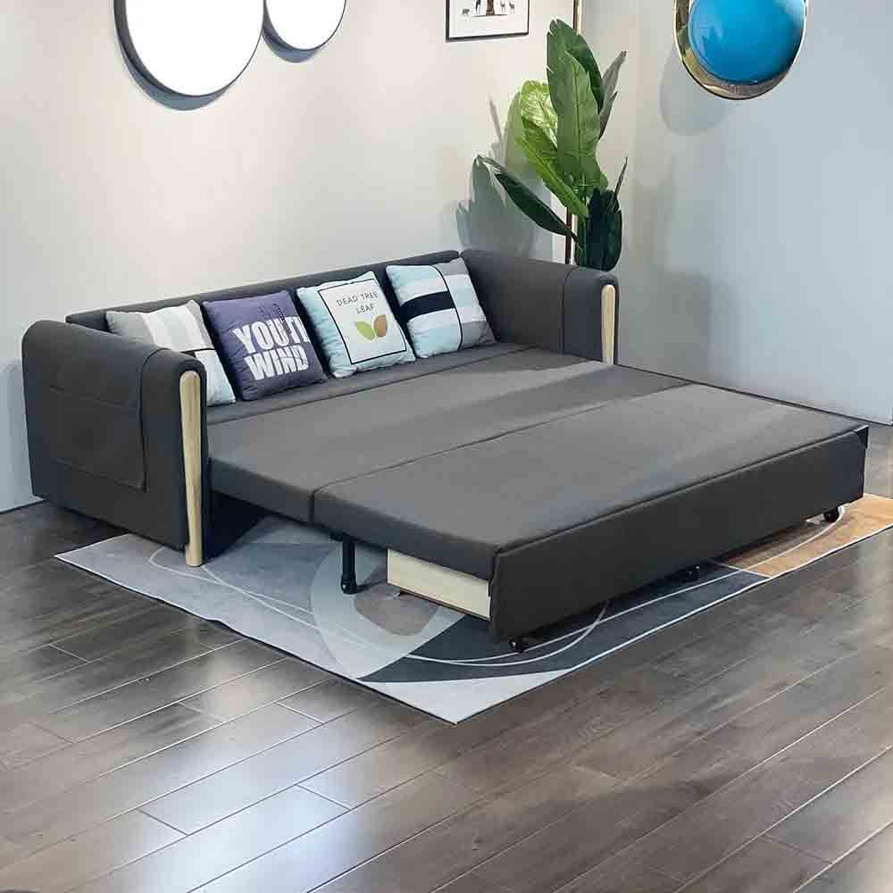 82 inch full sleeper sofa with comfortable upholstery and convertible design