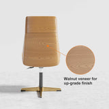 Leather Modern Home Office Chair Upholstered High Back Executive Chair Creative Chair