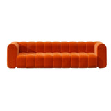 86.6" Modern Velvet Upholstered Sofa 3Seater Sofa Luxury Sofa Solid Wood Frame