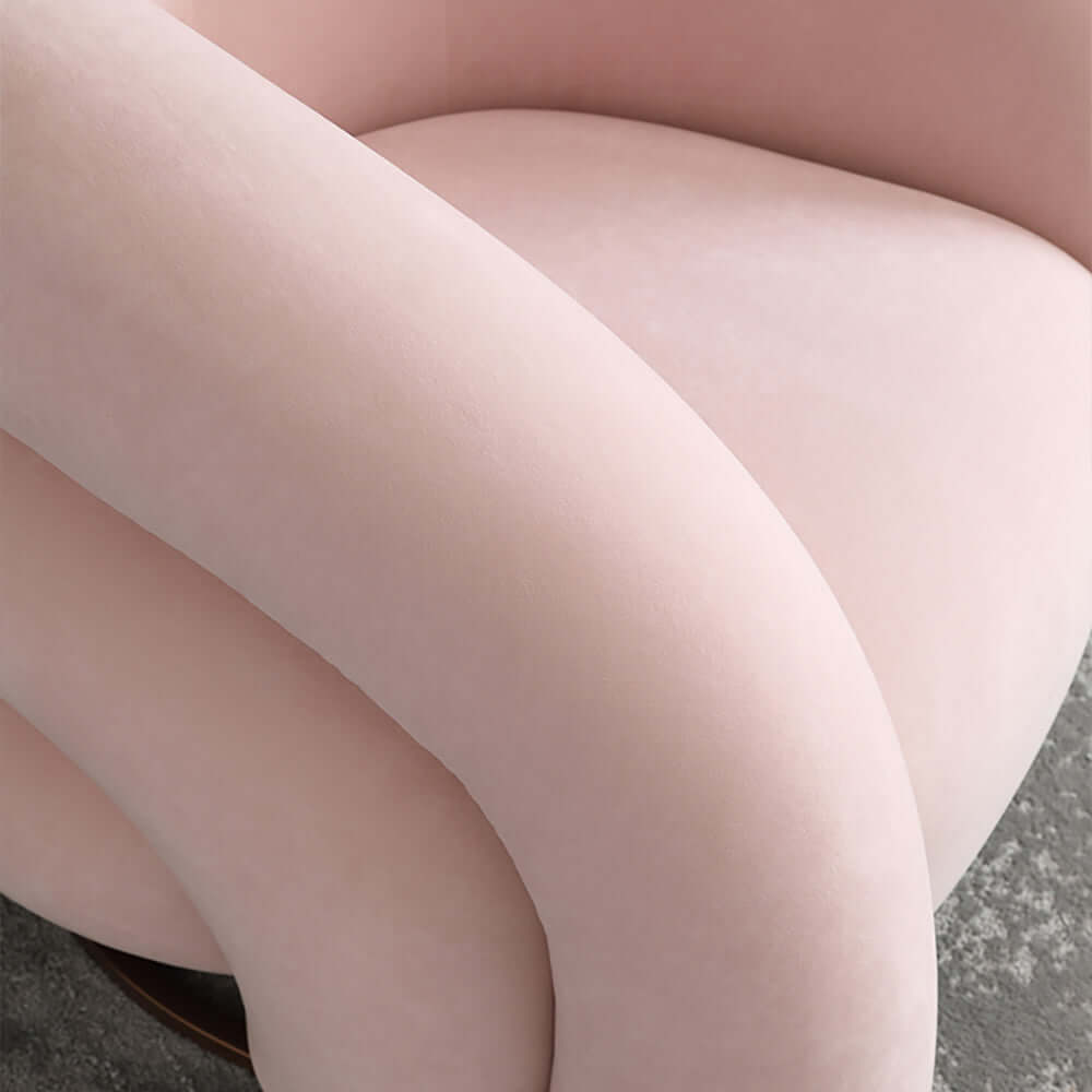 Yellow velvet accent chair with sturdy metal base for trendy home interiors