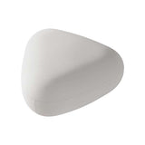 26.8" Wide Modern Velvet Upholstered Cocktail Ottoman Novelty Footstool in White