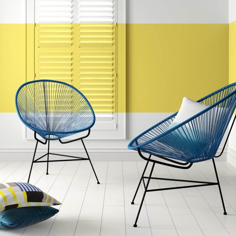 Travers 27.56 inch wide relaxing papasan chair for cozy lounging at home Hauptbild