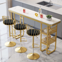 Luxurious Blue Velvet Swivel Bar Stools with Backrest - Set of 2 Counter Height Chairs for Kitchen Island