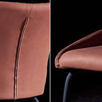 Comfortable Modern Gray Upholstered Chairs for Dining Room