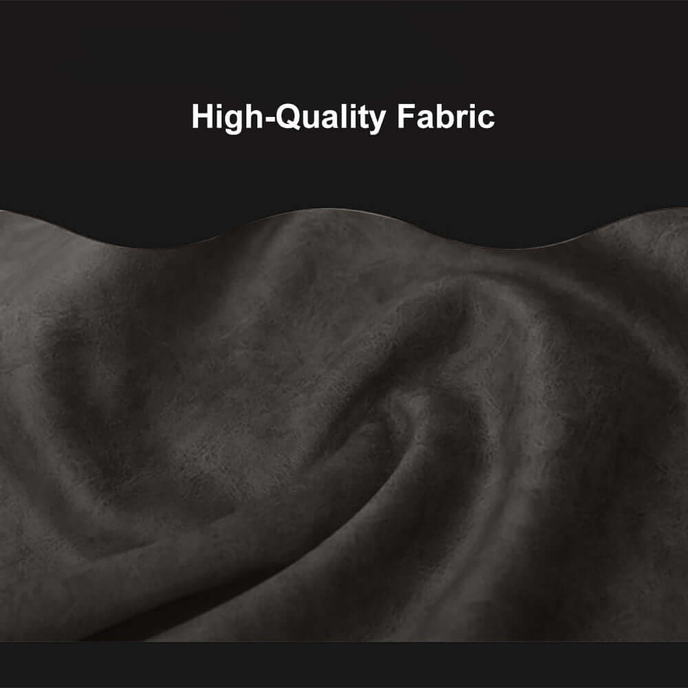 Stylish Modern Gray Upholstered Dining Chairs in PU Leather Set of 2 for Luxurious and Comfortable Dining