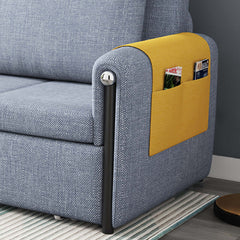 Versatile sofa with hidden storage and full sleeping capability