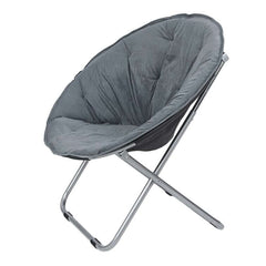 Papasan chair featuring 31.5 inch wide velvet seat for elegant and relaxing ambiance