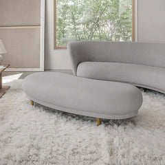 Chic modern velvet bench for end of bed seating