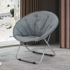 31.5'' wide velvet papasan chair designed for comfort and sophistication