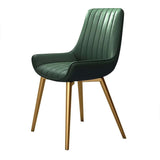 Dining Chairs with PU Leather Upholstery & High Back Dining Table Chair Set of 2