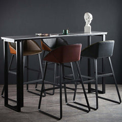 Upholstered bar chair in contemporary design suitable for modern home decor