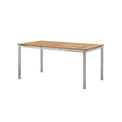 7-Piece Outdoor Dining Set with Sturdy Solid Wood Table and Aluminum Chairs