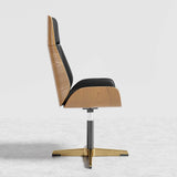 Leather Modern Home Office Chair Upholstered High Back Executive Chair Creative Chair