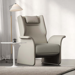 Adjustable backrest accent chair with modern design for contemporary home decor