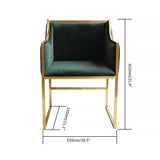 Modern Simple Lazy Single Sofa Chair Luxury Fabric Dining Chair