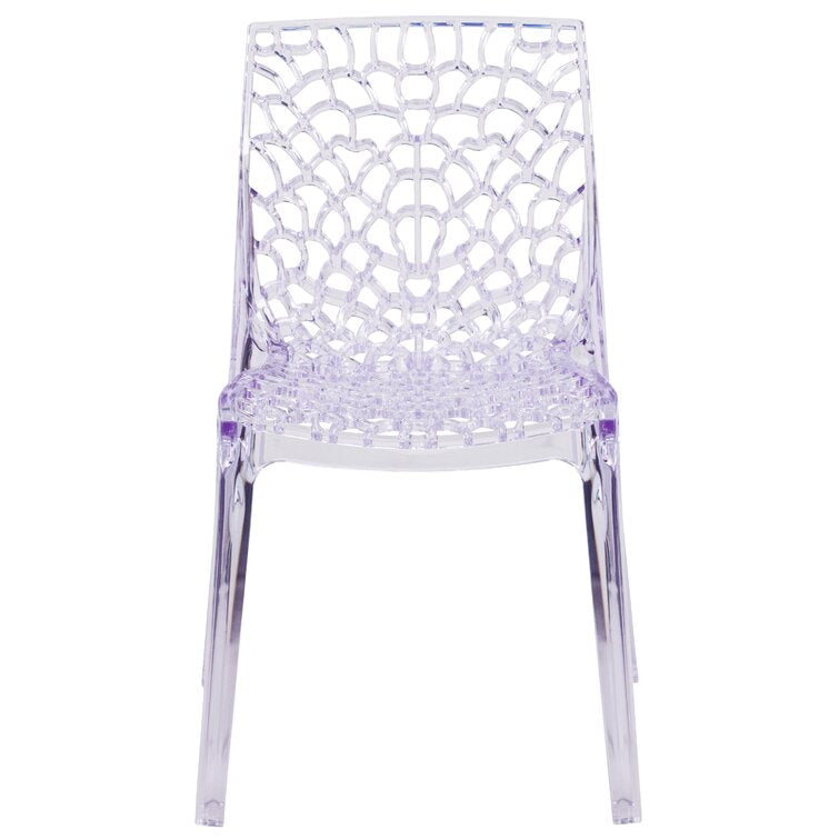 Northcutt Stacking Side Chair in Clear Acrylic Chair