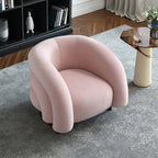 Elegant yellow velvet accent chair with sturdy metal base for luxury interiors