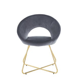 Drake 19.7'' Wide Velvet Papasan Chair