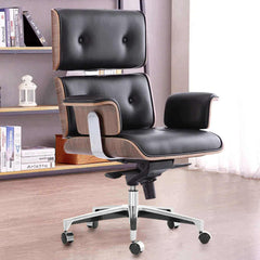 Modern Home Office Chair with Adjustable Height and Upholstery for Comfortable Seating_