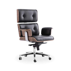 Modern upholstered swivel chair with adjustable height for comfortable home office seating