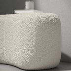 White/ivory shoe bench perfect for adding a touch of modern style to your home