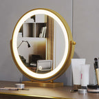 Versatile walnut makeup vanity set with drawers, cabinet, dressing table mirror, and stool, perfect for enhancing the decor of bedroom or bathroom