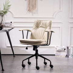 Contemporary Nordic office chair with lifting and swivel capabilities, ideal for long hours of work