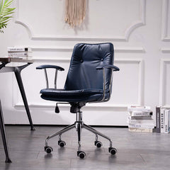 Contemporary Nordic office chair with lifting and swivel capabilities, ideal for long hours of work