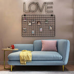 Versatile 55 inch L-shape gray cotton and linen loveseat for 2 seaters small chaise lounge seating option