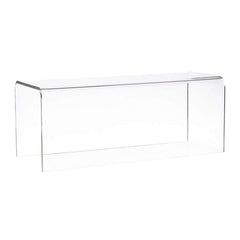 Durable 42.1 inch clear acrylic bench for minimalist entryway decor