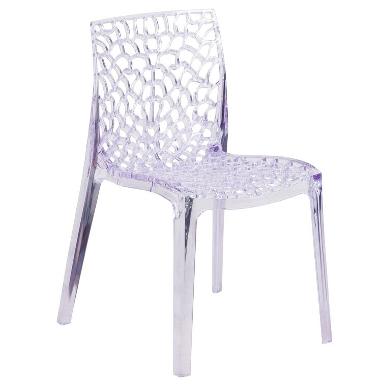 Northcutt Stacking Side Chair in Clear Acrylic Chair