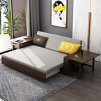 85 inch convertible sofa bed with foldable dining table and chairs for a full sleeper sofa