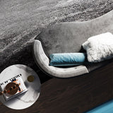 Modern 102.4" Gray Velvet Upholstered 4Seater Sofa with Gold Legs & Solid Wood Frame