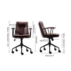 Adjustable Nordic office chair with lifting and swivel features, perfect for home or office use