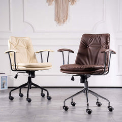 Stylish Nordic office chair for comfortable seating, lifting and swivel features included